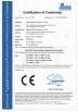 Cina Anew technology Certificazioni